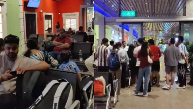 delhi-bound-spicejet-flight-delayed-by-over-7-hours-passengers-left-stranded-at-airport-in-unfavourable-conditions-watch